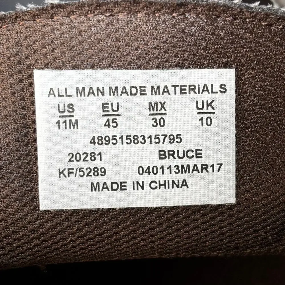 🔴 Thom McAn Bruce Men`s Size 11 Brown Casual Boat Shoes 20281